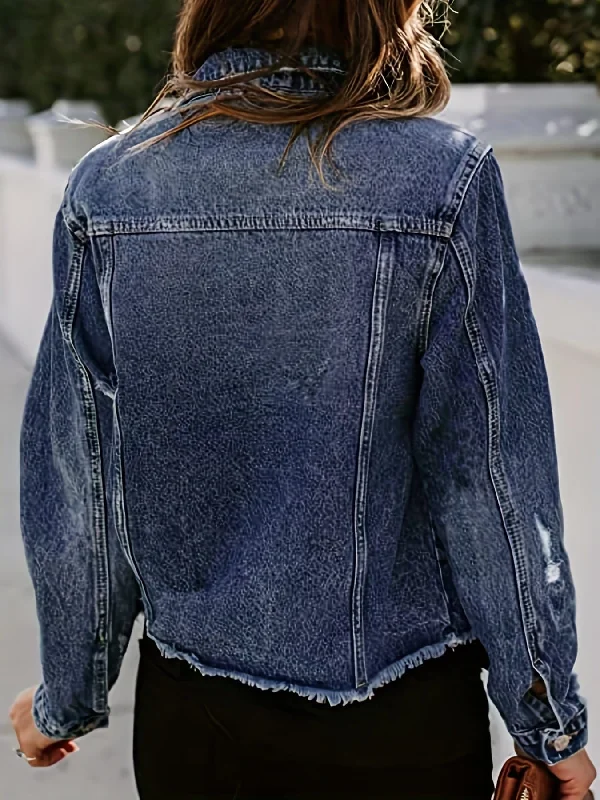 Button-Down Denim Jacket