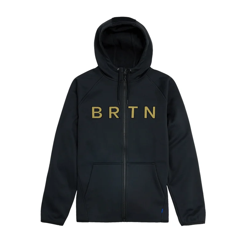 Burton - Crown Weatherproof Full Zip Hoodie - Black SALE