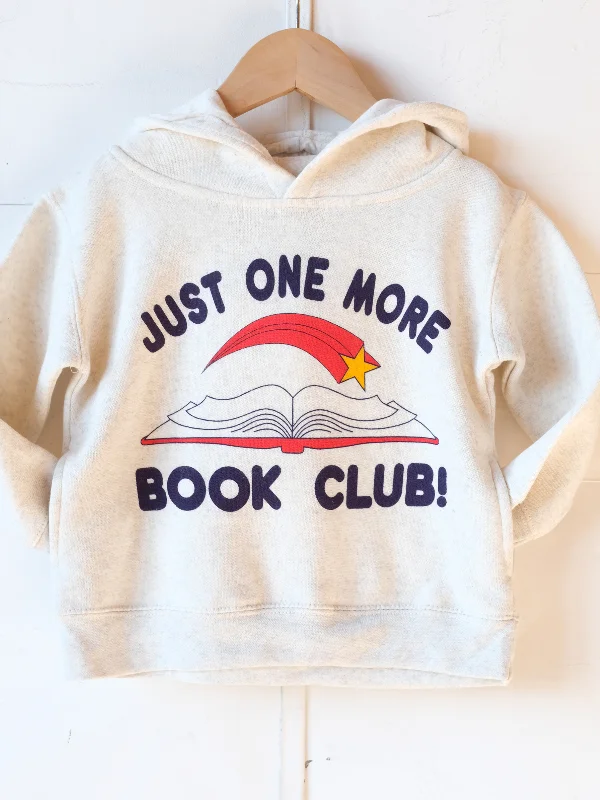 Just One More Book Club | Fleece Hoodie | Sizes 2T - 6T